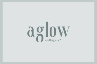 Aglow: The Serif Typeface That Polished My Brand Identity