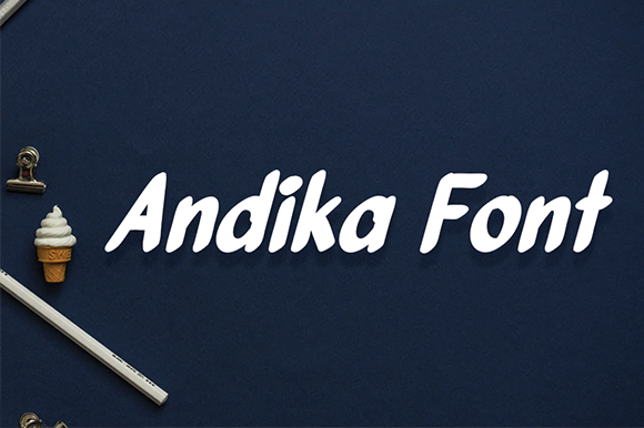 Andika Typeface Review: A Brush-Style Serif for Playful Branding
