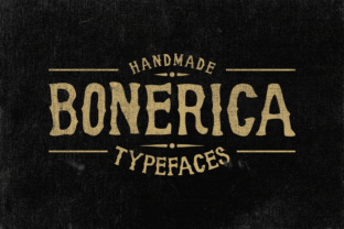 Bonerica Typeface Review: A Handmade Serif for Digital Branding