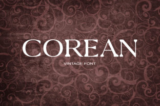 Corean Typeface: Elevating Brand Identity with Sophisticated Serif Design
