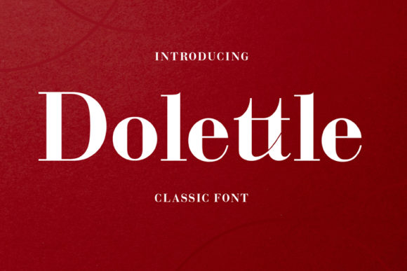 Dolettle Typeface Review: A Serif Font for Modern Brand Identity