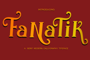 Fanatik Typeface: A Creative Serif for Bold Brand Identity