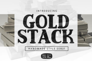 Gold Stack: A Serif Font for Polished Small Business Branding
