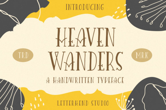 Heaven Wanders: A Serif Font for Polished Brand Identity