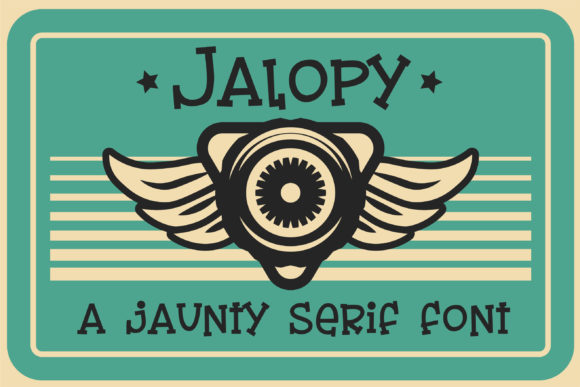Jalopy Font: A Quirky Serif with Digital Personality