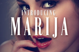 Marija Serif Font Review: Elevating Campaign Visuals with Elegant Typography