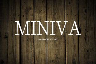 Miniva: A Powerful Serif Typeface for Modern Editorial Design