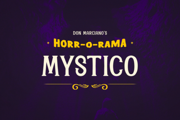 Mystico: The Serif Typeface That Brings Spooky Charm to Your Brand