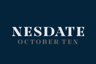 Nesdate October Ten: A Classic Serif for Modern Web Design