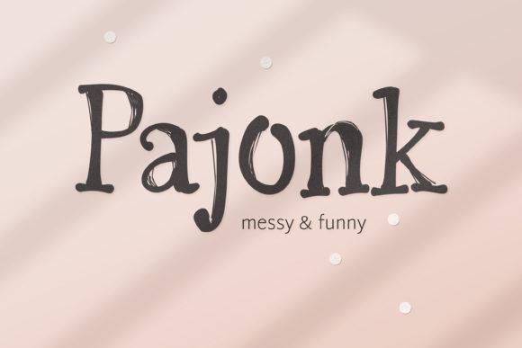 Pajonk: A Timeless Serif Typeface for Modern Editorial Design