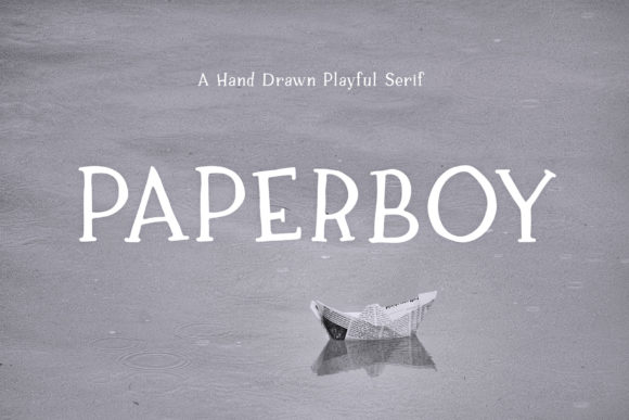 Paperboy: A Whimsical Serif for Playful Brand Identities