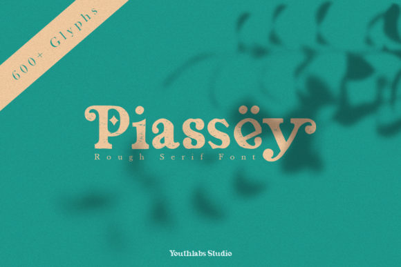 Piassey: A Distinct Serif Font for Modern Editorial Design