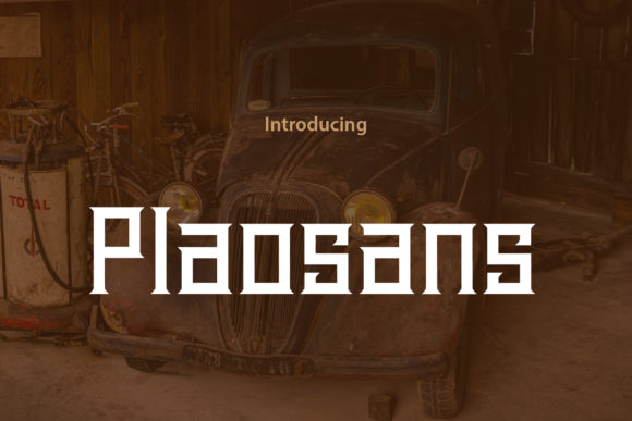 Plaosans: The Clean Serif Typeface for Clearer Campaign Messaging