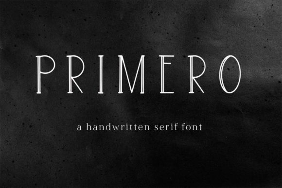 Primero: The Minimal Serif Typeface for Modern Web Design