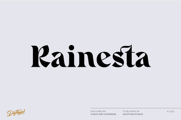 Rainesta: A Serif Font That Elevates Your Web Design