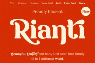 Rianti: A Versatile Serif Font for Modern Web Design
