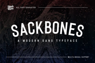 Sackbones: A Unique Serif Font for Personalized Branding