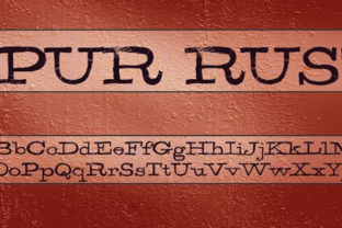 Spur Rust Typeface: Adding Authentic Texture to Brand Identity