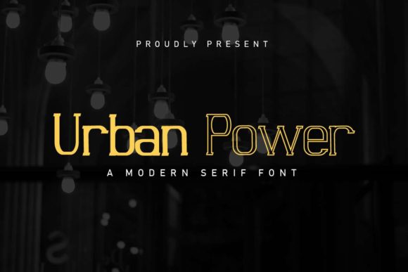 Urban Power: A Modern Serif for High-Impact Web Design