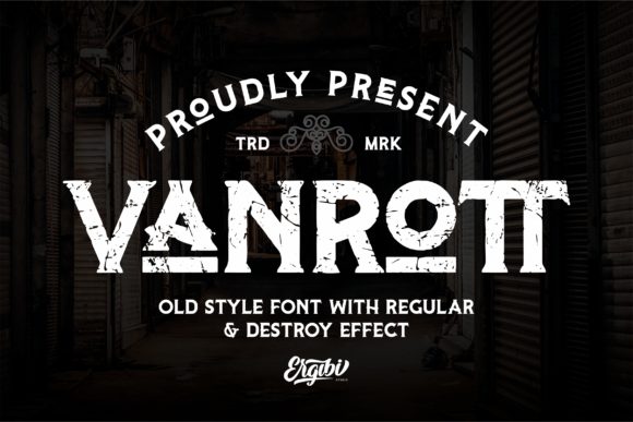 Vanrott Typeface Review: A Serif Font for Modern Branding