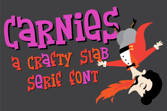 ZP Carnies: A Whimsical Serif for Editorial Branding